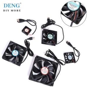 【Special price】Deng DC 5V USB Brushless Sleeve Bearing Fen Computer PC Silent Cooler Cooling Fan Lot