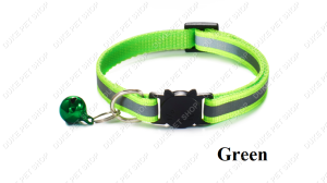 Pet Reflective Collar With Bell Safety Buckle Neck for Puppy Dog Cat