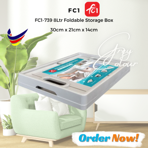 FC1-739 8Ltr Foldable Storage Box - FC1