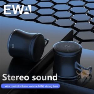 EWA A119 Portable Wireless Bluetooth Speaker TWS IPX7 Waterproof Ultra Mini Bluetooth-speaker Small Loudspeaker Box Metal Body