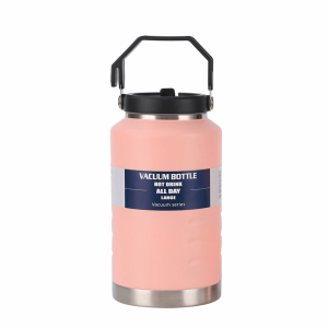 LINSBAYWU Large Capacity Thermal Water Bottle Portable 2L Outdoor Insulated Mug Reusable Thickened Coffee Travel Mug Gym Use