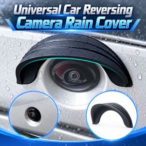 OWNNEW Phổ quát Vỏ che mưa cho camera lùi xe ô tô Chống thấm nước 360 ° Tấm chắn mưa cho camera hành trình ô tô Thực tế Silicone Tấm chắn mưa cho camera ô tô Camera gắn ngoài xe.
