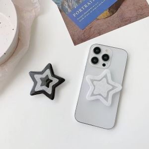 Acrylic Star mobile phone socket extended bracket finger bracket mobile phone bracket