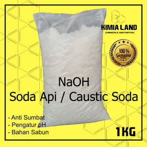 Soda Api / Caustic Soda / NaOH / Natrium Hidroxida 1kg