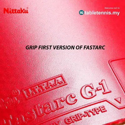 Nittaku Rubber Fastarc G1 G-1 Ping Pong Table Tennis Spin Elastic Rubber
