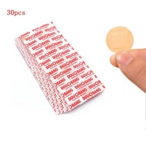 50pcs Mini Round Band-Aid Breathable Waterproof Healing Wound Adhesive Bandage Outdoor Camping Hiking First Aid Band-Aid