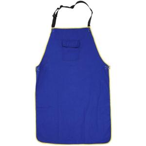 Industrial Welding Protective Apron Flame Retardant Materials Large Coverage Design For Metal Cutting Fabrication Tasks