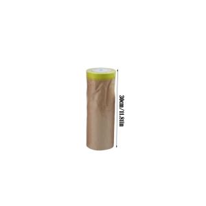 CHLOCH 15m Giấy che đã được dán sẵn Bền bỉ Có thể cắt tỉa Giấy che sơn Di động Vật liệu phủ tường dùng cho sơn bảo vệ phun