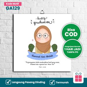 Kado Hadiah Wisuda Animasi Cewek Graduation  Unik Murah Aesthetic estetik Mewah GA121 MD1