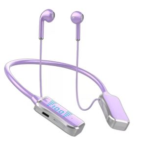 Neckband For Earphones Running Business Karaoke Wireless Digital Display 10m Range Ultra-long Headset