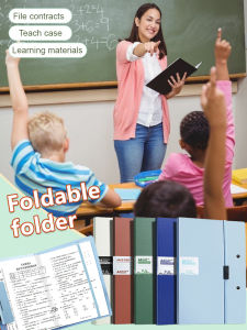 Storage Clip Student Folder Folding Folding Paper Clip Conference Record Clipboard Folder