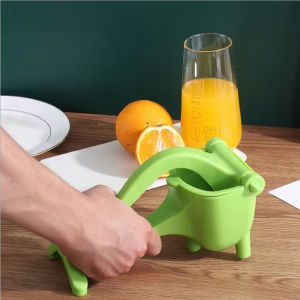 ABS Manual Fruit Juicer Detachable Hand Press Squeezer Large Capacity Fruit Presser Easy Use Nuts Lemon Lime Orange Citrus Juice Practical Kitchen Tools