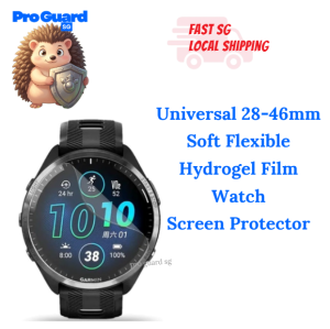 [SG] Universal 28-46mm Round Watch Screen Protector Film Face Soft Flexible Hydrogel Film