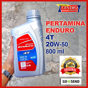 OLI ENDURO 4T 800ml SAE 20W50.Oli Mesin PERTAMINA ENDURO 4T 800ml