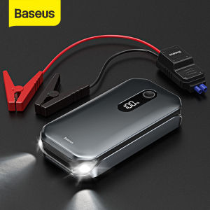 【Local Stock】Baseus Car Jump Starter 12000mAh 1000A 12V Battery Booster High Power Multi-function Car Power Bank with LED Flash Light