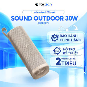 Loa Bluetooth Xiaomi Sound Outdoor 30W Golden | Bluetooth 5.4 Pin 12 Giờ Chống Nước IP67