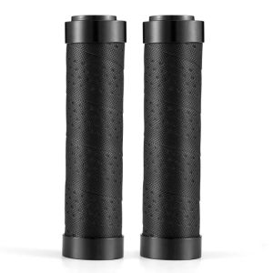 【Local Delivery】ROCKBROS Bicycle Handle Grips MTB Soft Handlebar Grips Anti-slip Shockproof Cycling Handle Cover With Double Lock Rings Bike Parts