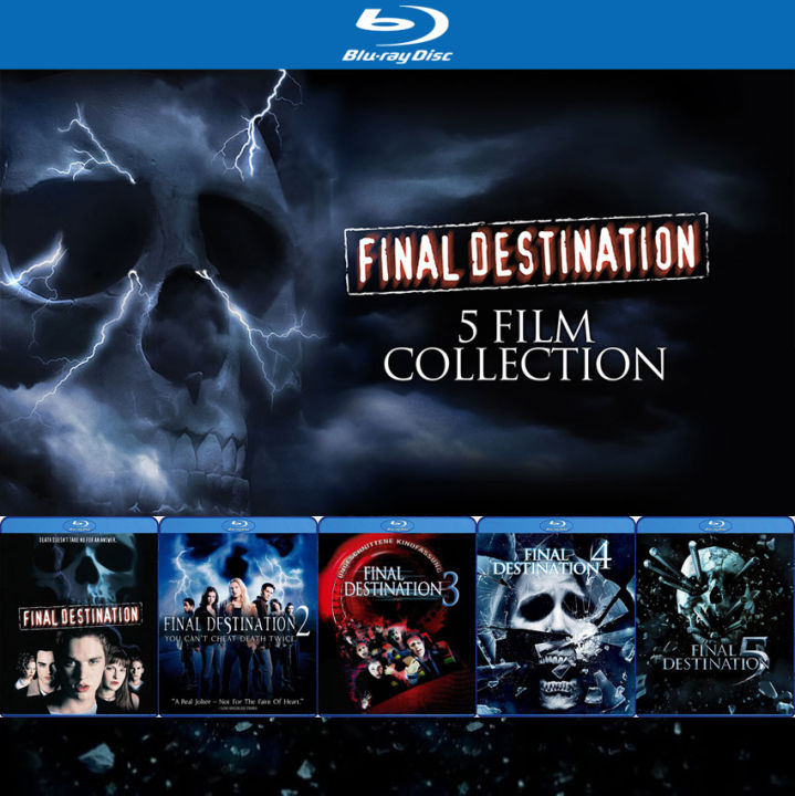 Bluray หนัง Final Destination หนังบลูเรย์ โกงความตาย Collection ...