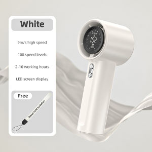 Bts.Shop S001 Handheld Fan Turbo Jet Mini Fan Rechargeable High-Speed Handheld Portable Strong Wind 100 Gears