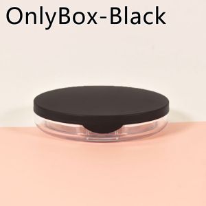 Tempat Bedak Tabur Mini Travel Case Wadah bedak tabur Cermin Mini travel Tempat Loose Powder Free Sponge Wadah Bedak Tabur Kosong