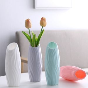 Nordic Vase Creative Minimalist Simulation Vase Living Room Plastic Nordic Style Home