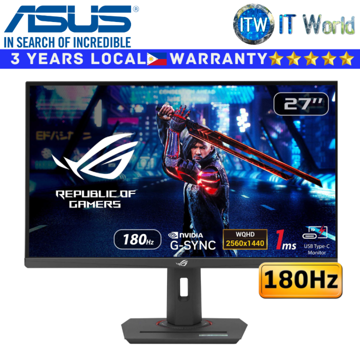 Itw ASUS ROG Strix XG27ACS USB Type-C Gaming Monitor – 27-inch