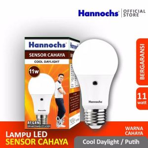 Lampu Led Hannochs Sensor Cahaya 11 Watt - HANNOCHS