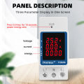 Din Rail Electricity Digital Meter Power Energy Voltmeter Ammeter kWh Reset Voltage Current Monitor AC 80V~270V 110V 230V. 