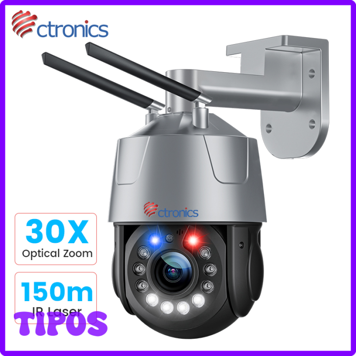 TIPOS] Ctronics 30X Optical Zoom 5MP PTZ Security Camera Outdoor