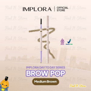 Implora Day to Day All Series | Brow Pop | Lip Bullet | Lite Matte Lip Cream | Two Way Cake | Eyebrow Pensil Alis | Lipstick | Lip Cream | BPOM HALAL ORIGINAL