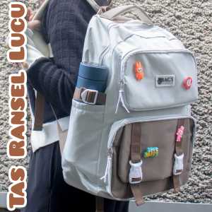 Tas Sekolah Anak Perempuam Laki laki Wanita Remaja Mahasiswa Kuliah Terbaru Virall Populer Lucu Banyak Ruang Slot Laptop Traveling Estetik Murah Mewah Sd smp sma Smk Korea Style