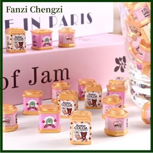 Fanzi 5PCS Mini Simulation Candy Jar Kitchen Food Storage Bottle Furniture Toys For Doll House Decor