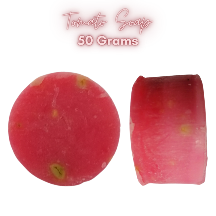 TOMATO SOAP Sold Per Piece (50 Grams Round Soap) | Lazada PH