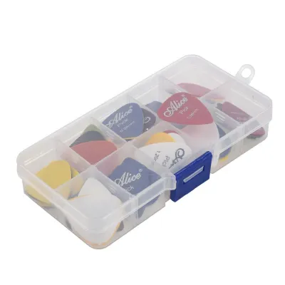 (READY STOCK) 30PCS Alice Guitar Picks Free Storage Box Acoustic Electric Guitar Plectrum Pick - Muti Size Pick