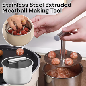 Stainless Steel Meatball Making Tool Meatball Maker Meatballs Press Mold Kitchen Extruded Meatball Making Tool
