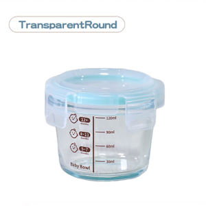 Baby Food Storage Frozen And Heat-resistant Glass Food Box Mini Sealed Kitchen Food Container