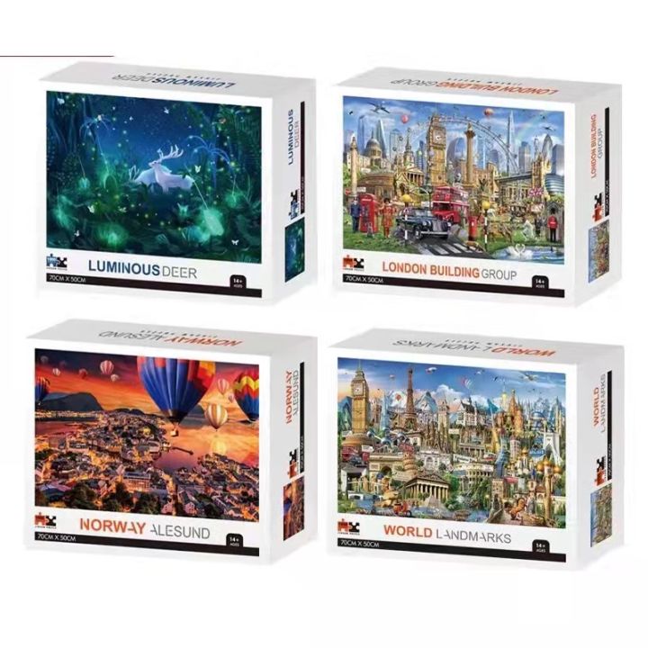 Diy Jigsaw Puzzles 1000 Pieces High Definition Puzzle for Adults and
