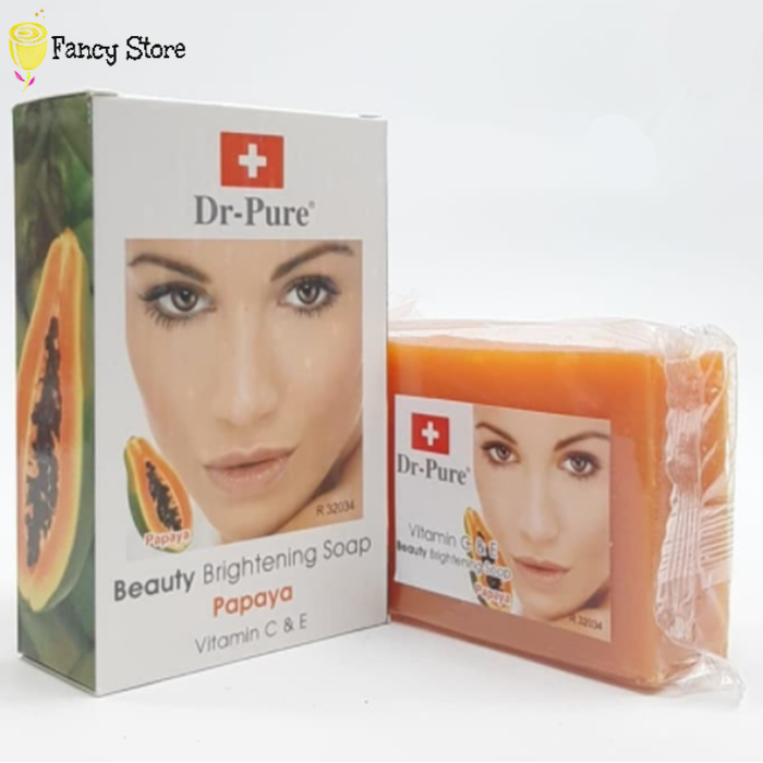 DR PURE Papaya Beauty Brightening Soap