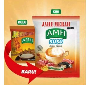 Jahe susu AMH 1 renceng isi 10 Saset jahe susu AMHjahe merah plus susu AMH JAHE SUSU AMH (10 SACHET) JAHE SUSU AMH