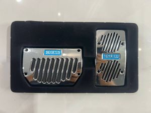 CAR PADEL CHROME SILVER SPARCO HONDA TOYOATA