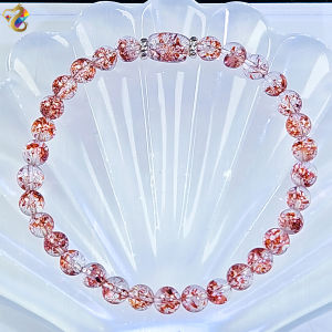 Collection Grade Old Mine Red Super 7 Lepidocrocite Bracelet