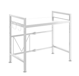[SG INSTOCK FAST DELIVERY] Adjustable Microwave Oven Shelf Extendable Storage rack