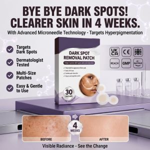 Instant Dark Spot Remover Patch Melanin Dissolving Face Patch Stubborn Age Spots Fader Hyperpigmentation Treatment Brightening Dark Circles Corrector