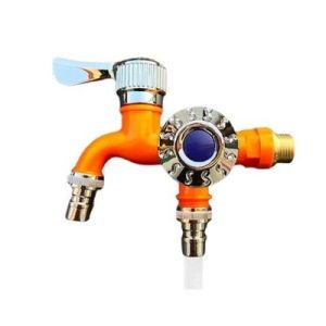 Vòi liền sen Vòi Nước 2 Đầu Ra Vòi Nước Đôi Chia 2 Đầu Van Cổng Xả Độc Lập Thông Minh