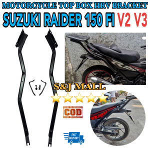 Motorcycles HRV Rear Top Box Bracket Heavy Duty For Suzuki Raider 150 FI V2 V3 Made In Thailand