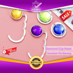 Diamond Clip Hook Cantelan Tas Barang Travel Portable Serbaguna 0999 - DEMURAH
