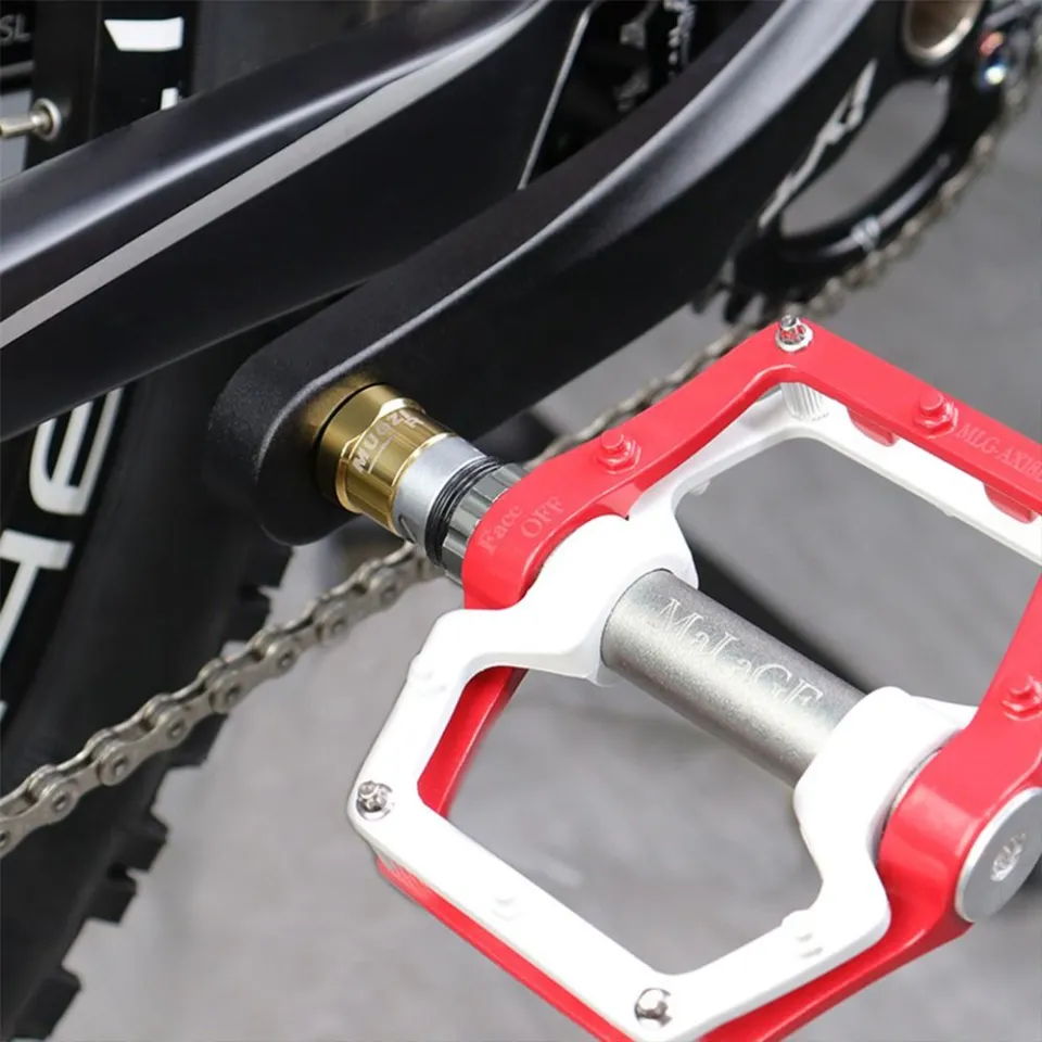 VULNER 2pcs Parts Axle Crank Bicycle Pedal Extender Cycling Pedal