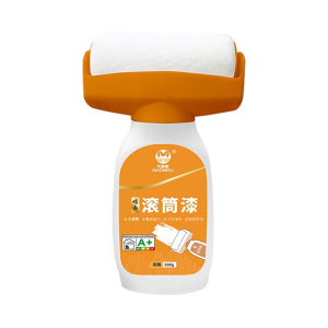 500g White Wall Repair Roller Paint Waterbased Latex Paint Wall Treatment Roller Ointment