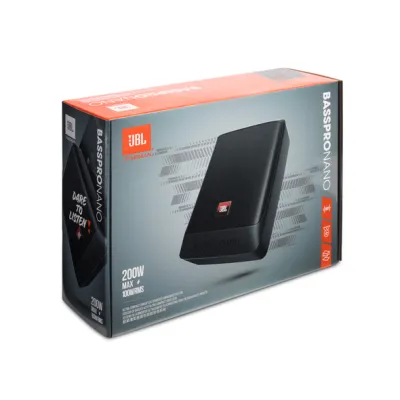 JBL BassPro Nano Ultra Compact under seat powered subwoofer system
