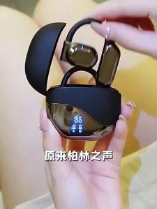 2024 TZUZL Wireless Earphones Bluetooth 5.3 OWS LED Display Sport Headphones Touch With Mic Noise Reduction Earbuds For All Phones